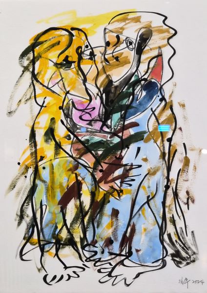 [2024] Untitled, Pastel on paper, Size Unknown